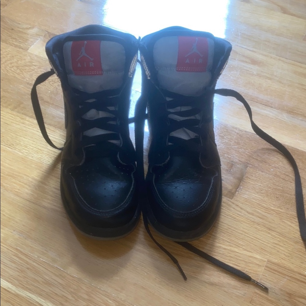 Reflective High-Top Sneakers with Black Accents